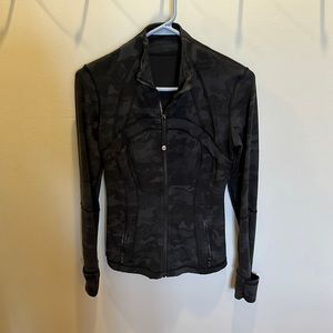 Lululemon Define jacket black camo